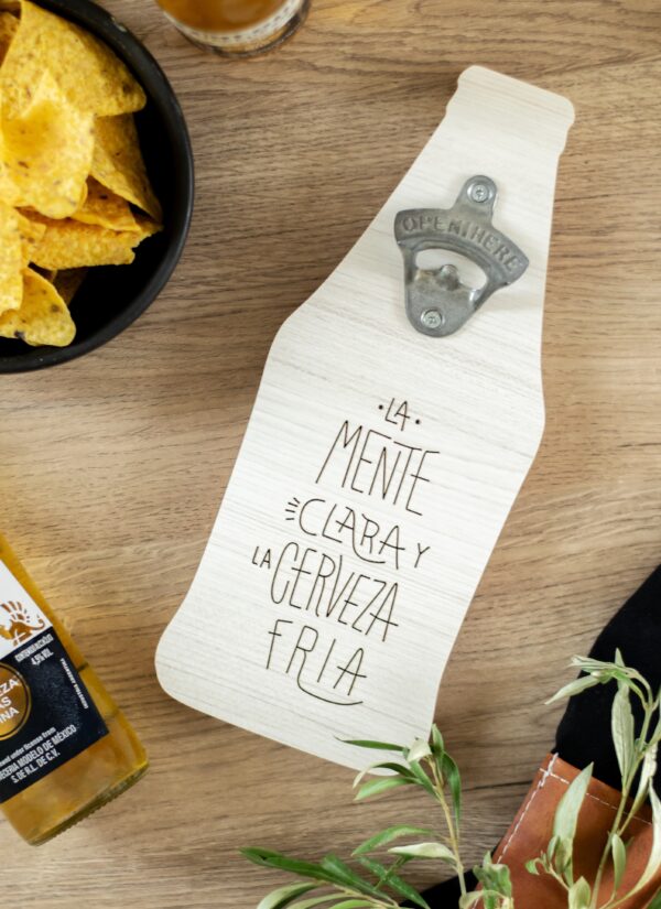 DESTAPADOR BOTELLA LA MENTE