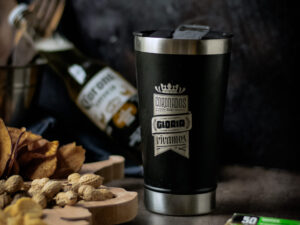 VASO DE ACERO TÉRMICO -CORONADOS-