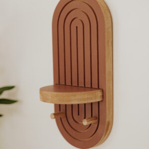 PORTALLAVE OVAL VARILLADO -ECO-