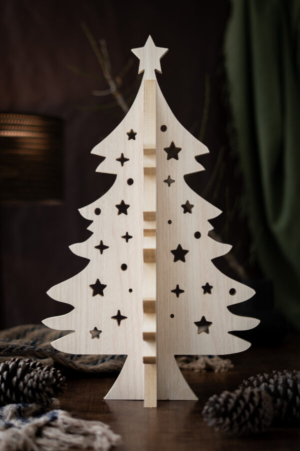 ÁRBOL ENCASTRE ESTRELLAS -EN CAJA- - Imagen 2