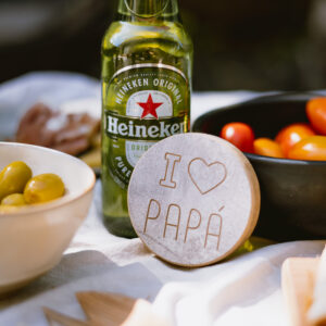 DESTAPADOR DE MANO CIRCULAR -I LOVE DAD-
