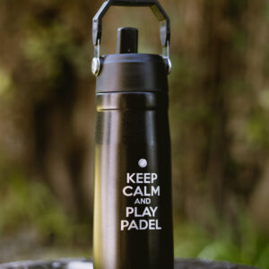 BOTELLA DE ACERO  650 ML -PLAY PADEL-