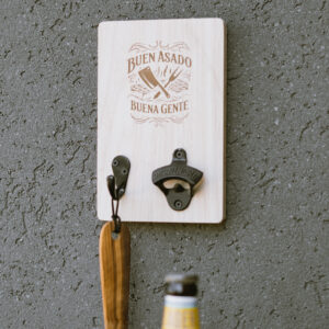 DESTAPADOR DE PARED Y PERCHERO -BUENA GENTE-