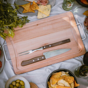 SET TABLA EUCA CON ASAS + CUBIERTOS !