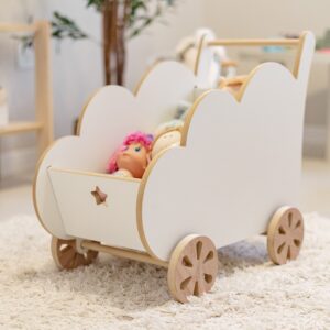 Carrito Nube Montessori – Organizador Infantil