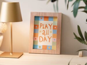 Cuadro MINI Infantil – Deco Cálida y Moderna para Habitaciones -