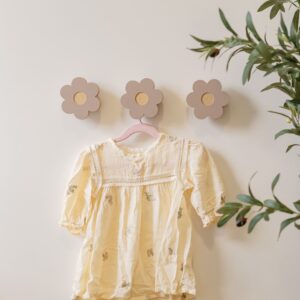 Perchero FLOR – Deco Infantil Funcional y Minimalista
